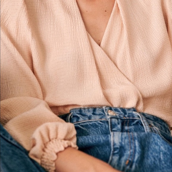 Sezane Tops - Sézane Adelia Blouse Like New